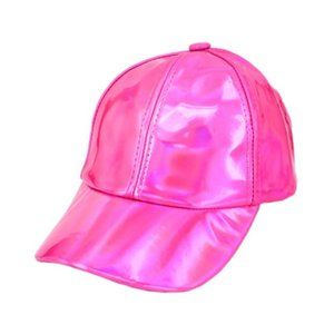 Cool New Adjustable Holographic Hot Pink Snapback Baseball Cap